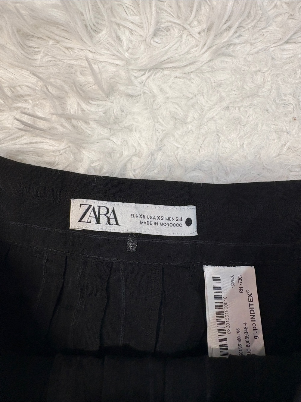 Zara Black Midi Skirt - Picture 4 of 5
